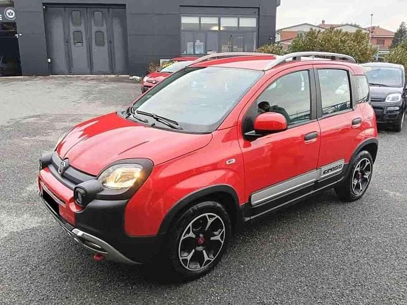 Rosso Usata 2022 Fiat Panda Cross Cross Utilitaria | 9900 € (Super prezzo) - Immagine 1/4
