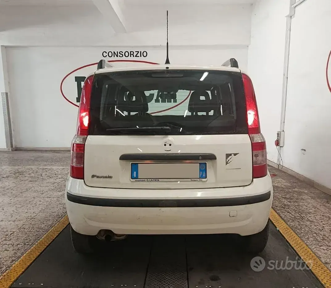Usata Fiat Panda 75 CV (55 kW) 2012 Bianco Utilitaria