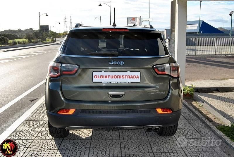 Usata Jeep Compass Limited 119 CV (87 kW) 2018 Verde SUV
