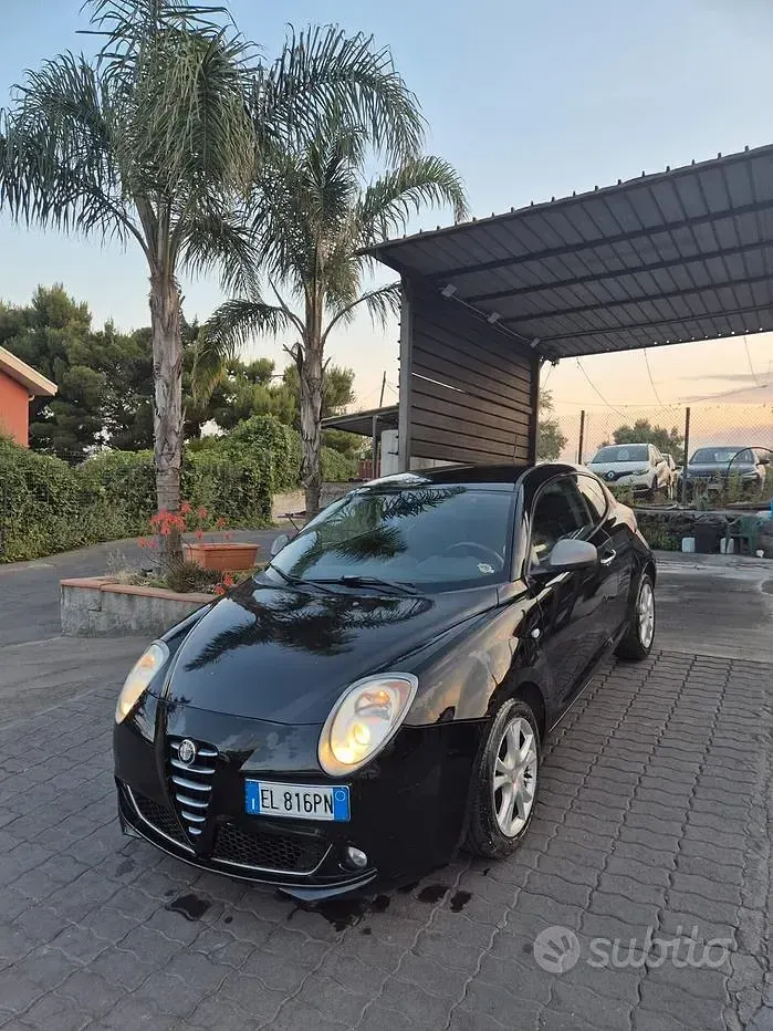 Usata Alfa Romeo MiTo Progression 70 CV (51 kW) 2012 Nero Utilitaria