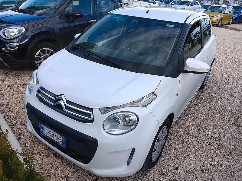 Usata Citroën C1 69 CV (50 kW) 2015 Bianco Utilitaria