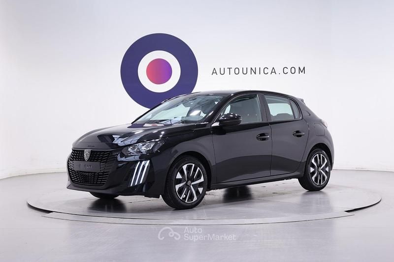 Usata Peugeot 208 Active 75 CV (55 kW) 2024 Nero Utilitaria