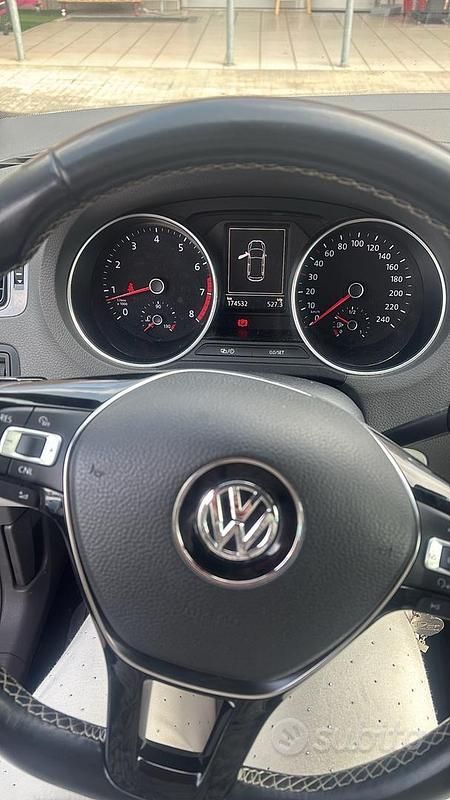 Usata VW Polo 90 CV (66 kW) 2014 Bianco Berlina