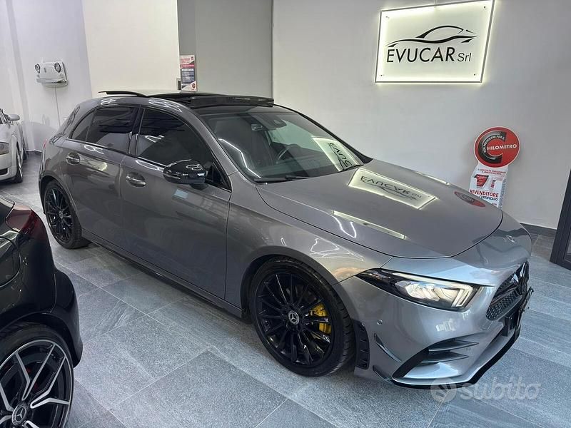 Usata Mercedes A180 Premium 115 CV (84 kW) 2021 Grigio Berlina