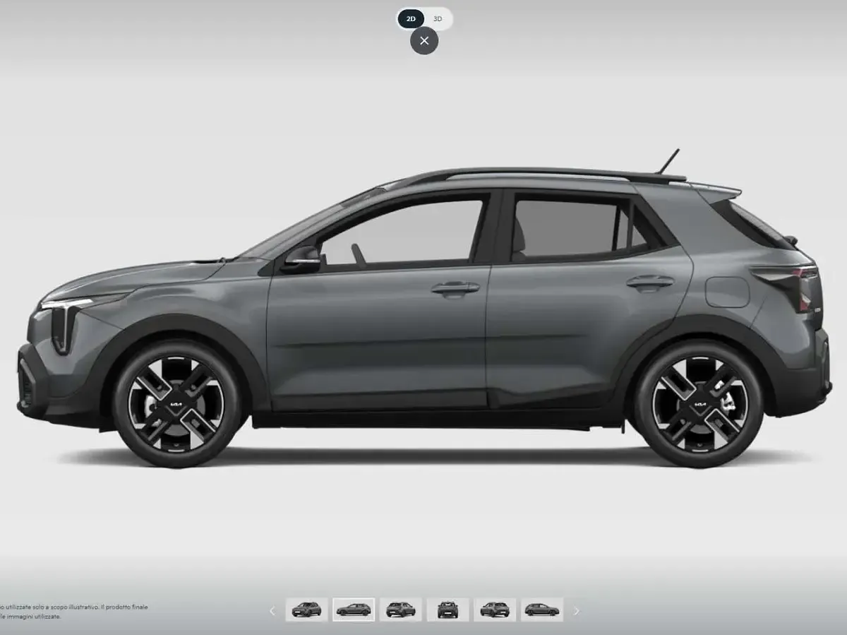 Nuova Kia Stonic GT-Line 116 CV (85 kW) 2026 Grigio SUV