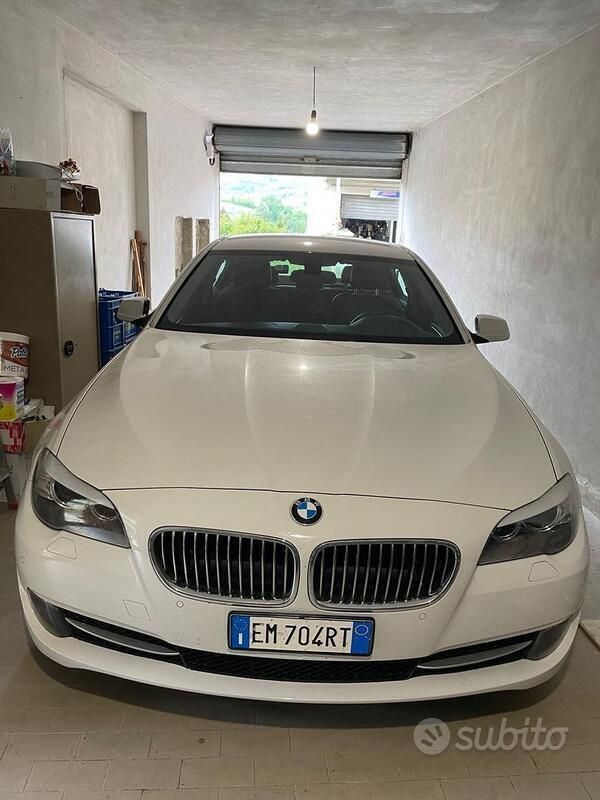 Usata BMW 525 218 CV (160 kW) 2012 Bianco Berlina