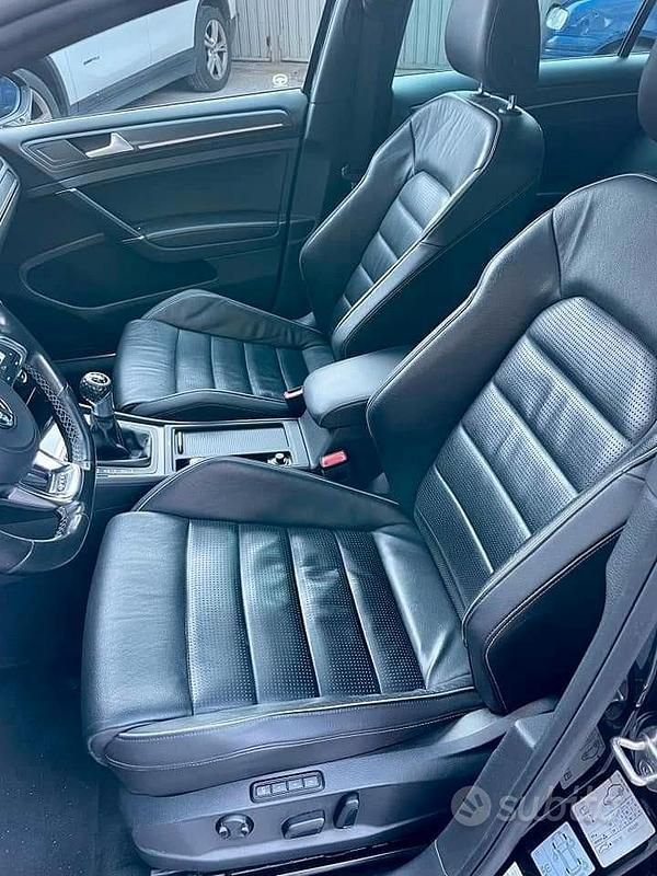 Usata VW Golf VII GTD 184 CV (135 kW) 2018 Nero Berlina