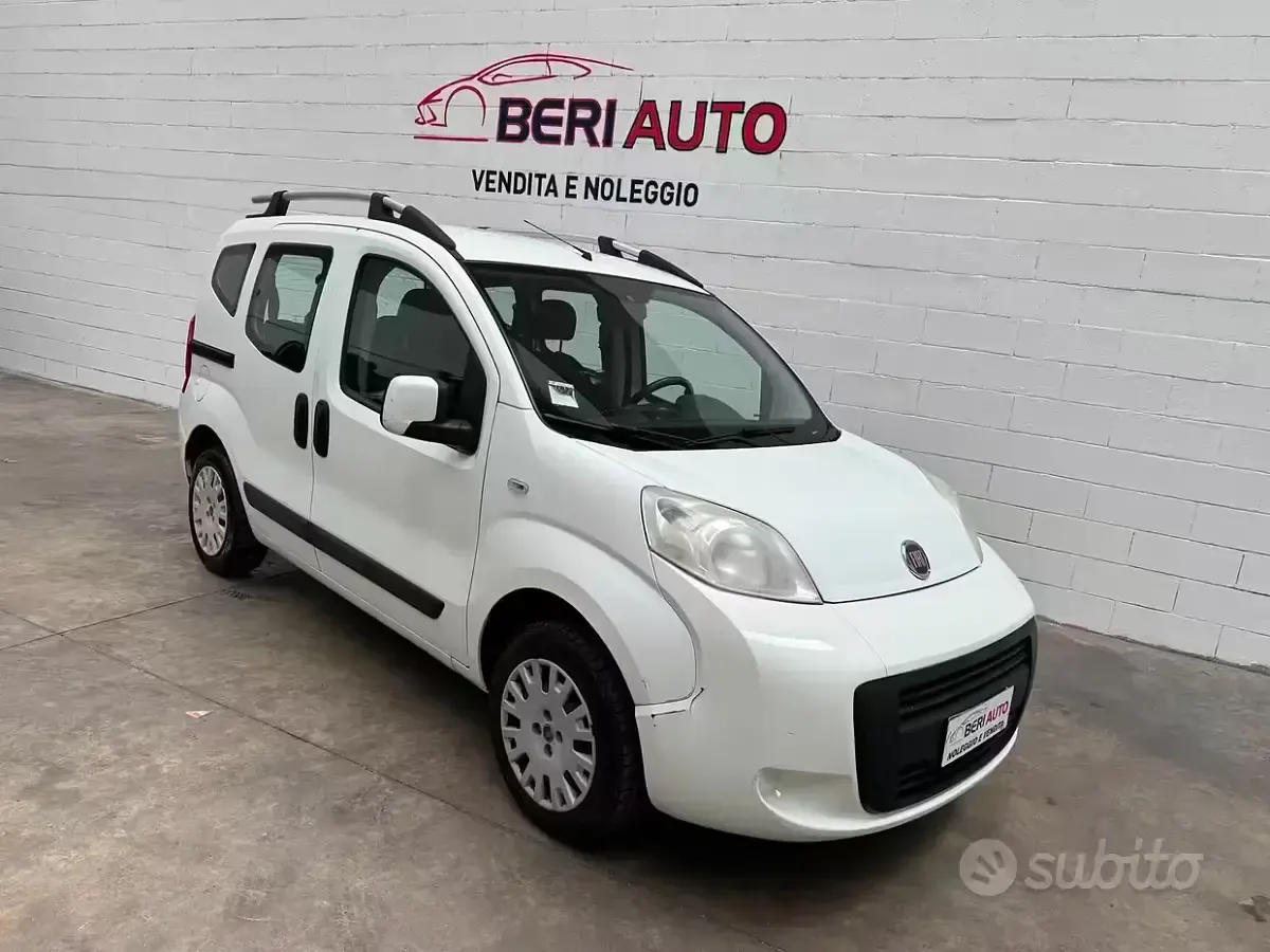Usata Fiat Qubo Dynamic 70 CV (51 kW) 2013 Bianco Monovolume