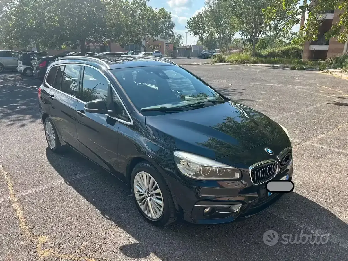 Usata BMW 220 Gran Tourer Comfort Edition 190 CV (139 kW) 2015 Nero Monovolume