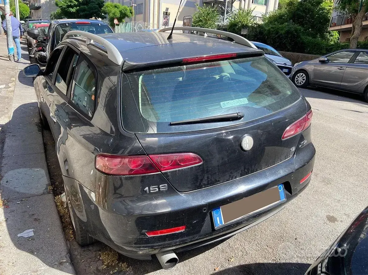 Usata Alfa Romeo 159 150 CV (110 kW) 2007 Nero Station wagon