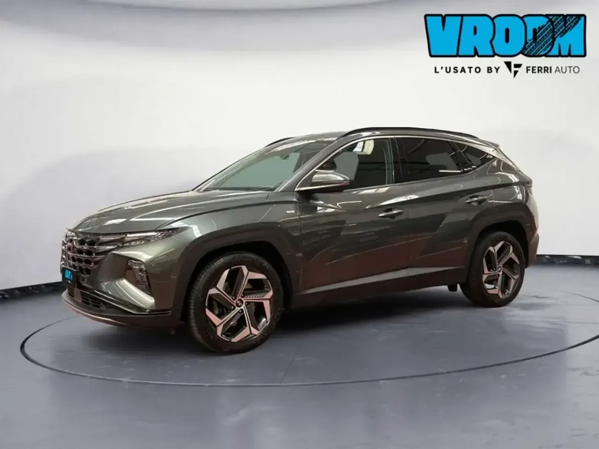Usata Hyundai Tucson 150 CV (110 kW) 2022 Verde SUV