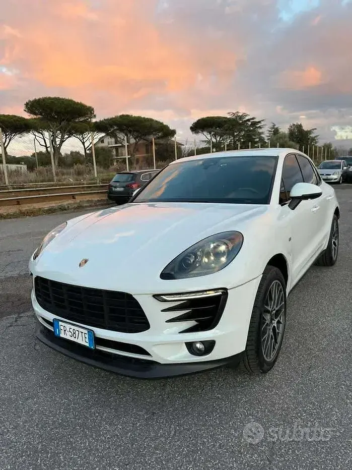 Usata Porsche Macan 252 CV (185 kW) 2018 Bianco SUV