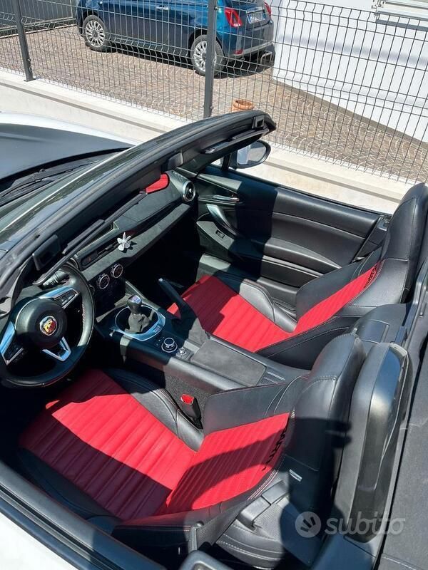 Usata Abarth 124 Spider 170 CV (125 kW) 2019 Bianco Cabrio