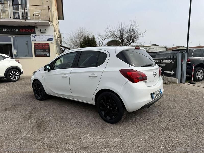 Usata Opel Corsa S 95 CV (69 kW) 2015 Bianco Utilitaria