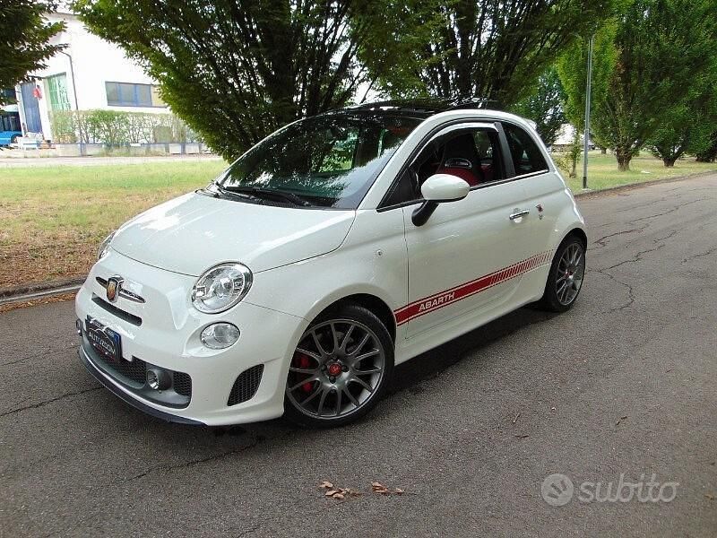 Usata Abarth 595 Turismo 160 CV (117 kW) 2016 Bianco Utilitaria