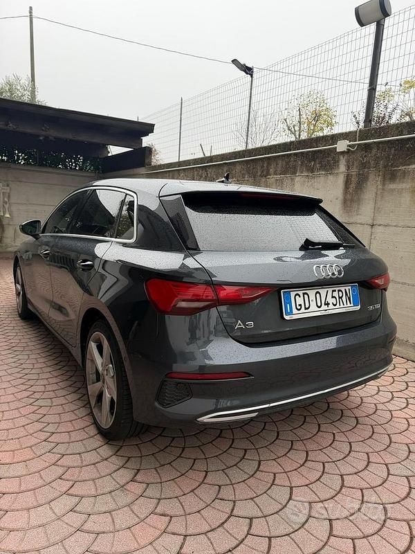 Usata Audi A3 Advanced 2021 Grigio Berlina