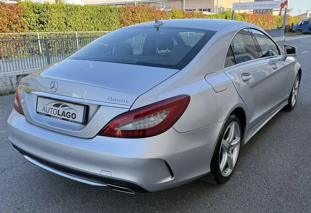 Usata Mercedes CLS250 Premium 204 CV (150 kW) 2017 Argento Coupé
