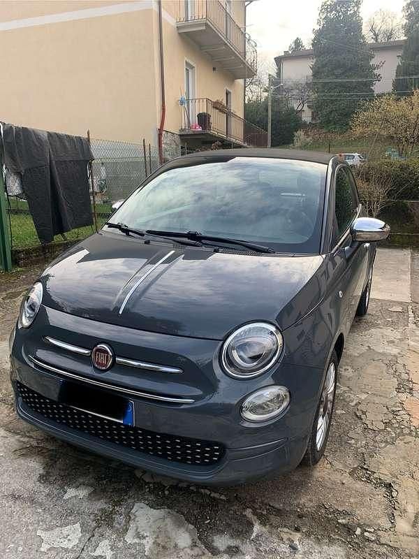 Usata Fiat 500C Lounge 69 CV (50 kW) 2020 Grigio Cabrio