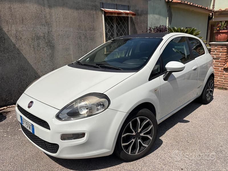 Usata Fiat Punto 75 CV (55 kW) 2013 Bianco Utilitaria