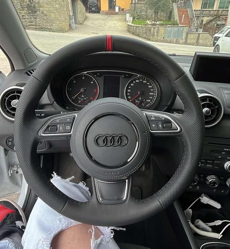 Usata Audi A1 Ambition 90 CV (66 kW) 2014 Bianco Berlina