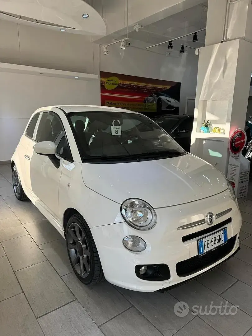 Usata Fiat 500 S 69 CV (50 kW) 2015 Bianco Berlina