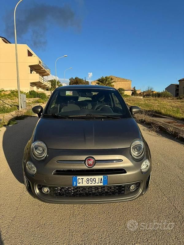 Usata Fiat 500S 95 CV (69 kW) 2017 Grigio Berlina