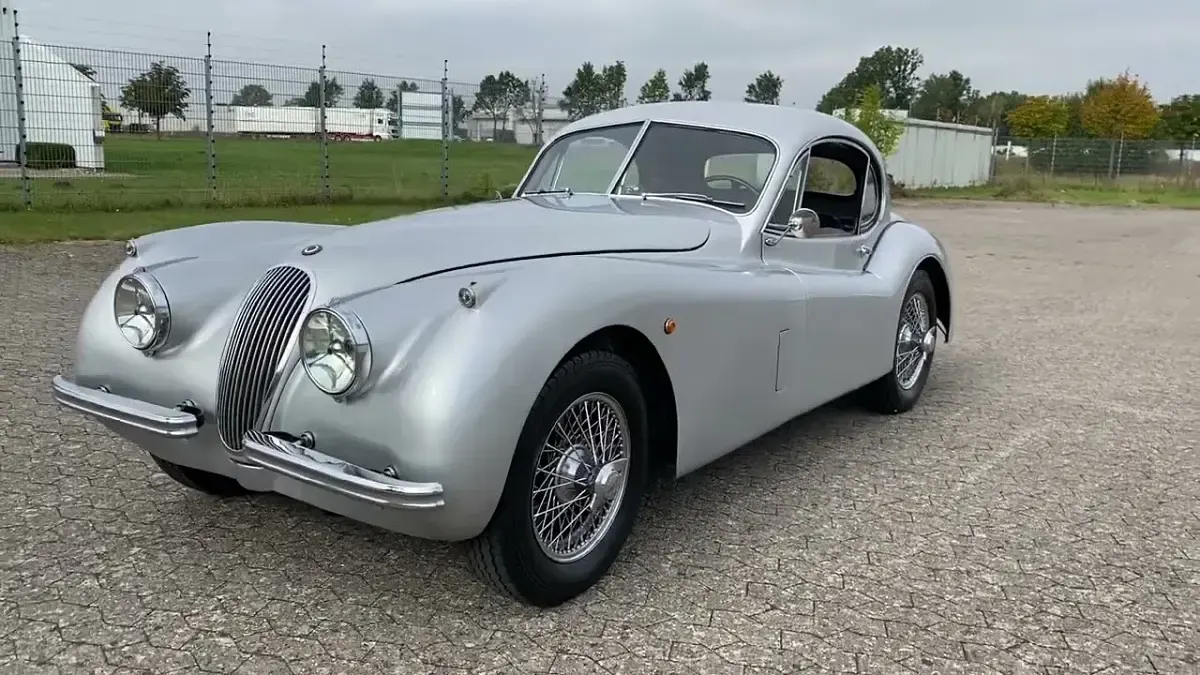 Usata Jaguar XK 162 CV (119 kW) 1951 Argento Coupé