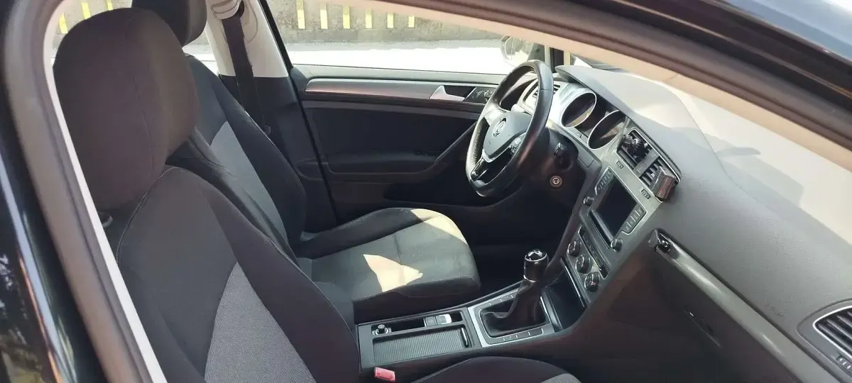 Usata VW Golf VII Trendline 90 CV (66 kW) 2016 Nero Berlina