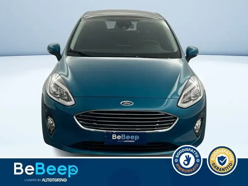 Usata Ford Fiesta Vignale 86 CV (63 kW) 2017 Blu metallizzato Utilitaria