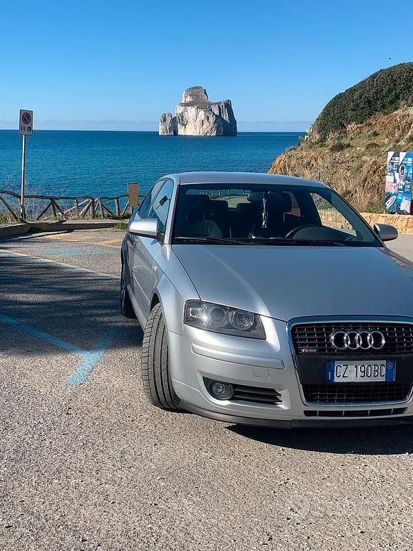 Usata Audi A3 S-Line 140 CV (102 kW) 2005 Grigio Utilitaria