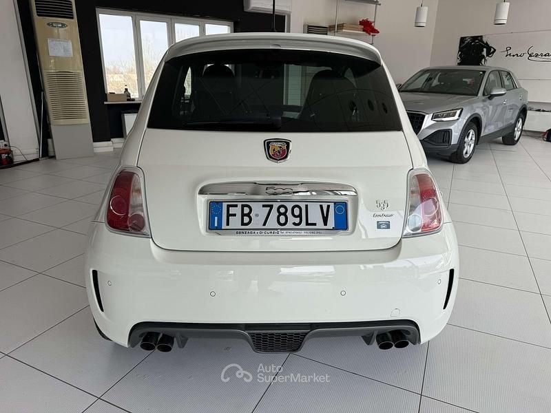 Usata Abarth 595 Turismo 159 CV (116 kW) 2015 Bianco Utilitaria