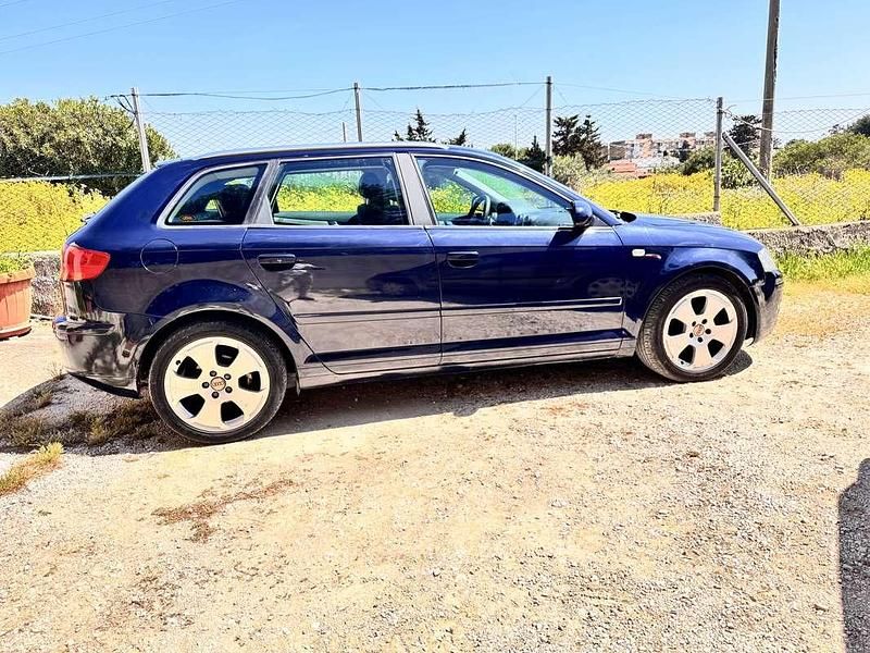 Usata Audi A3 Ambition 140 CV (102 kW) 2006 Blu/azzurro Utilitaria