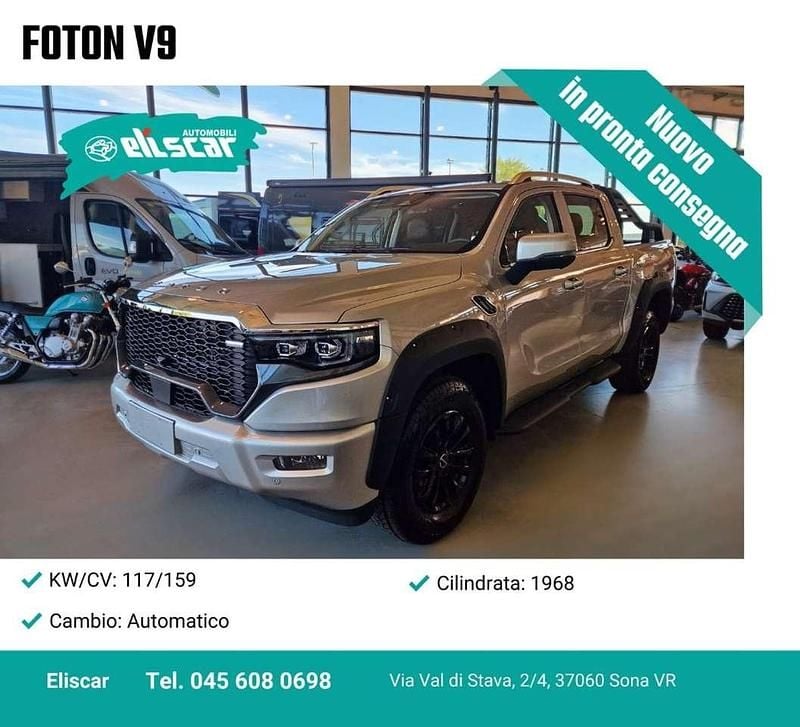 Nero Nuova 2025 Foton Tunland V9 Pick-up | 41.730 € (Buon prezzo) - Immagine 1/4