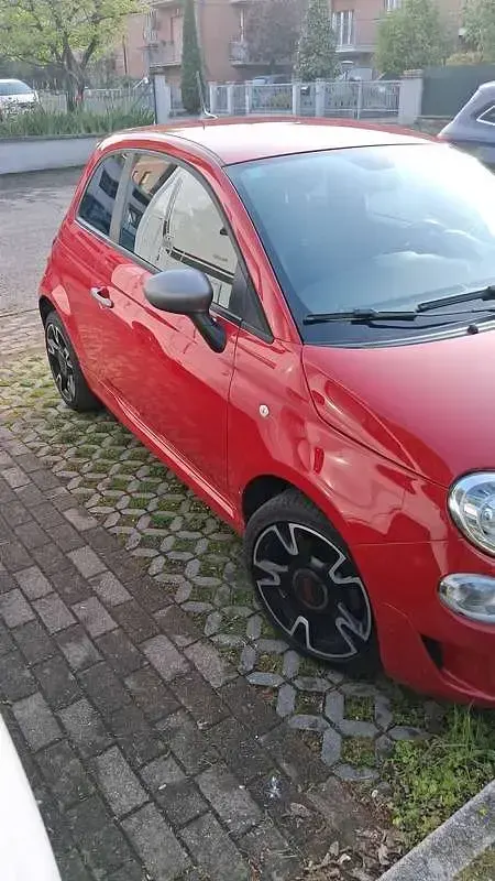 Usata Fiat 500 95 CV (69 kW) 2017 Rosso Utilitaria