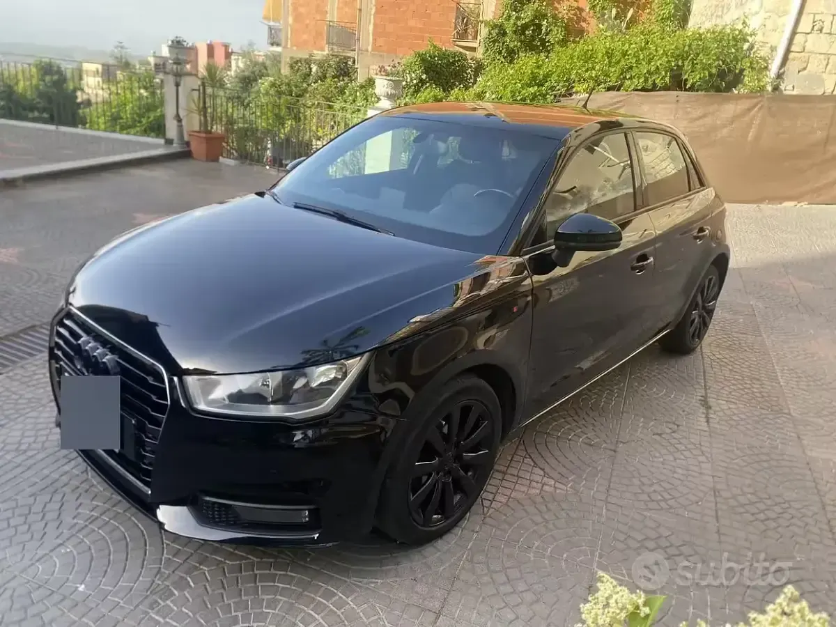 Usata Audi A1 90 CV (66 kW) 2015 Nero Utilitaria
