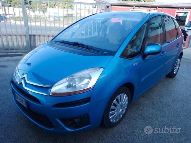 Usata Citroën C4 Picasso Elegance 108 CV (79 kW) 2009 Blu Monovolume
