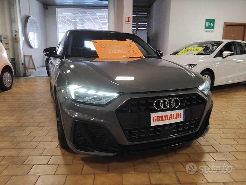 Usata Audi A1 Sportback S-Line 207 CV (152 kW) 2021 Grigio chronos/nero / metallizzato Utilitaria
