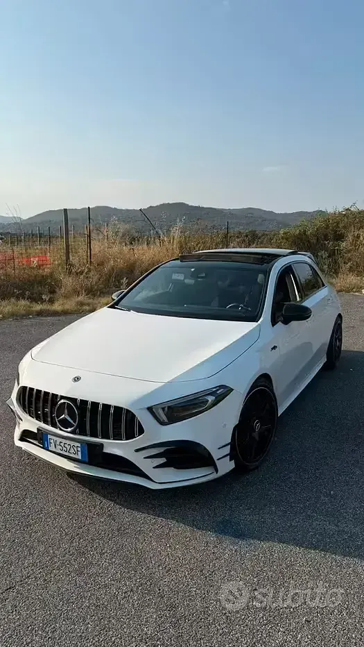 Usata Mercedes A250 224 CV (164 kW) 2019 Bianco Berlina