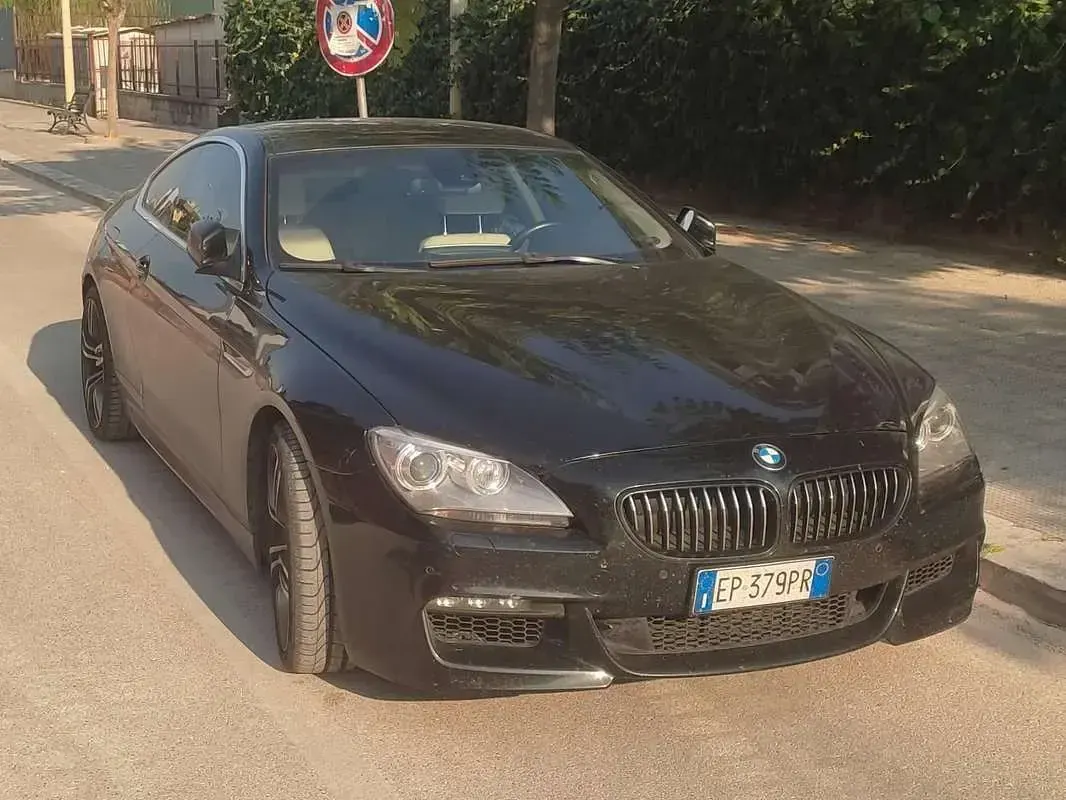 Usata BMW 640 313 CV (230 kW) 2013 Nero Coupé