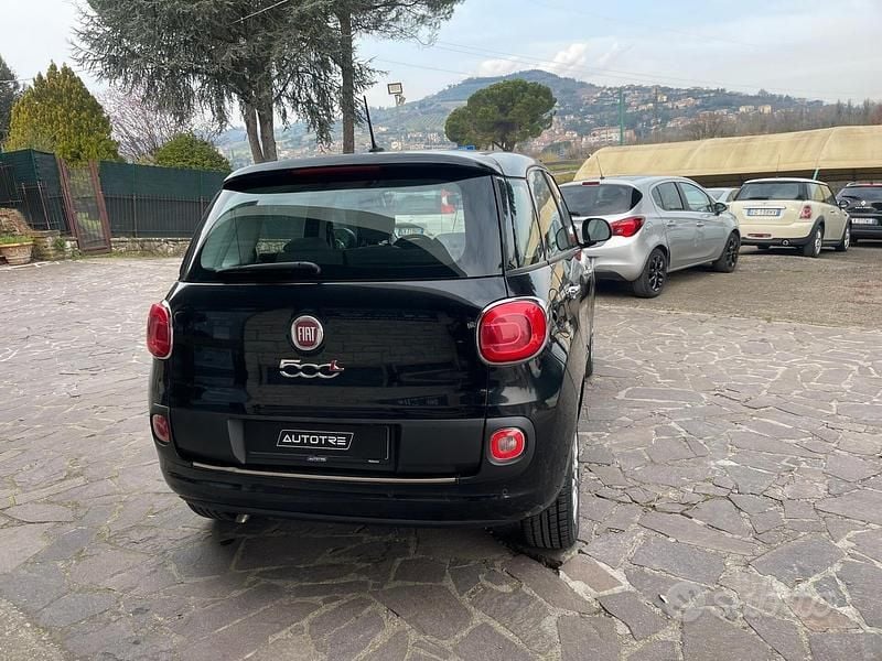 Usata Fiat 500L Lounge 84 CV (61 kW) 2015 Nero Monovolume