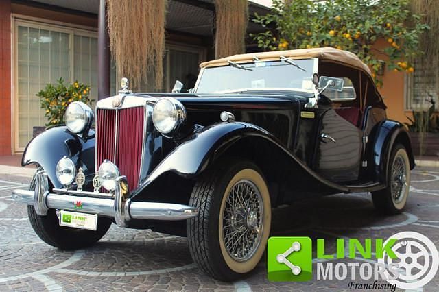Usata MG TD 1952 Nero Cabrio