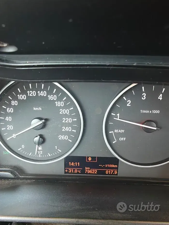 Usata BMW 116 136 CV (100 kW) 2013 Grigio Utilitaria