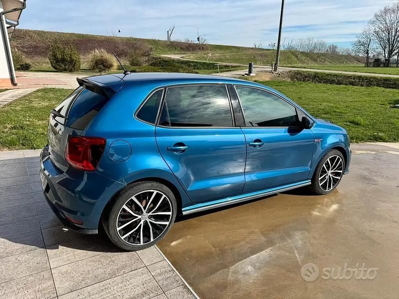 Usata VW Polo GTI 192 CV (141 kW) 2016 Blu Berlina