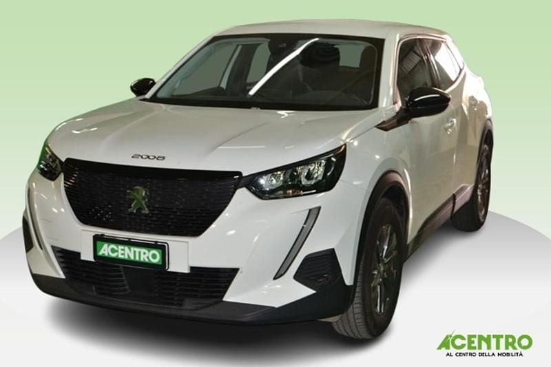 Usata Peugeot 2008 Active 101 CV (74 kW) 2022 Bianco SUV