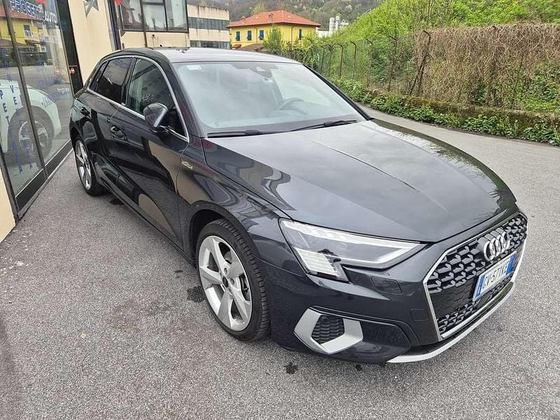 Usata Audi A3 Advanced 150 CV (110 kW) 2023 Nero Berlina