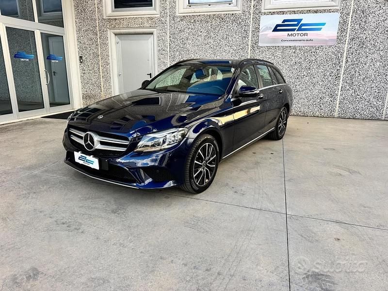 Blu Usata 2020 Mercedes C180 Business Station wagon | 17.400 € (Buon prezzo) - Immagine 1/4