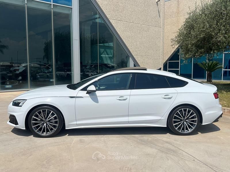 Usata Audi A5 Advanced 204 CV (150 kW) 2023 Bianco Coupé