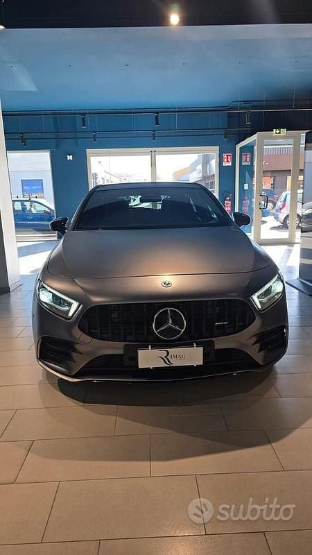 Usata Mercedes A250 AMG 306 CV (225 kW) 2020 Grigio Berlina