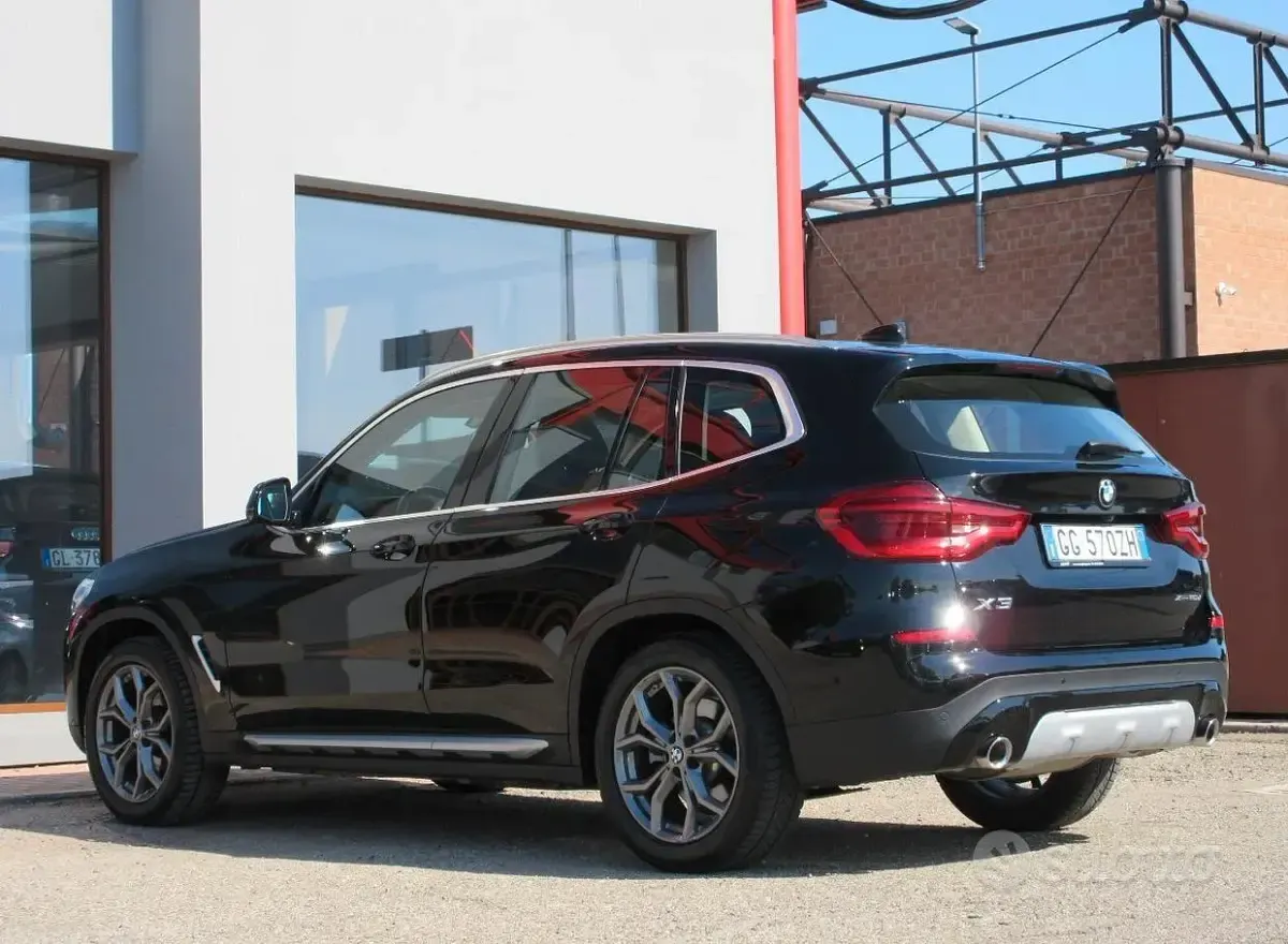 Usata BMW X3 xLine 190 CV (139 kW) 2021 Nero SUV