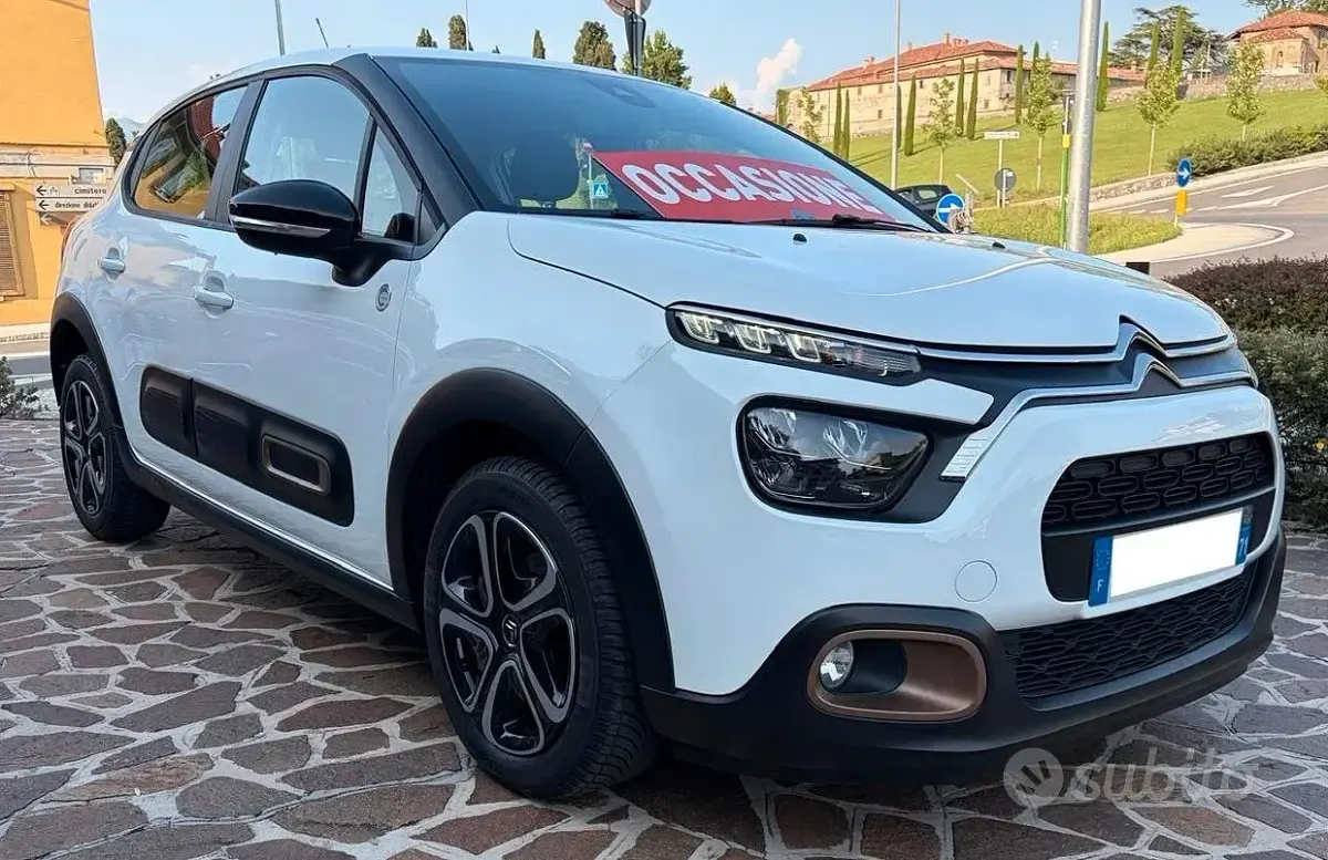 Usata Citroën C3 PureTech 110 CV (80 kW) 2023 Bianco Utilitaria